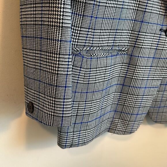 Pendleton VTG Virgin Wool Plaid Blazer 12P - Picture 3 of 9